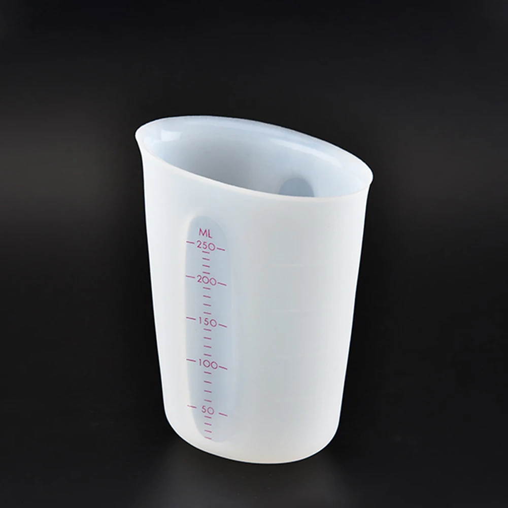 100% Brand Measuring Cup Silicone Mixing Cup Silicone Washable 250/500ml Non Stick DIY UV Resin Mold Epoxy Resin Cup
100% Brand Measuring Cup Silicone Mixing Cup Silicone Washable 250/500ml Non Stick DIY UV Resin Mold Epoxy Resin Cup