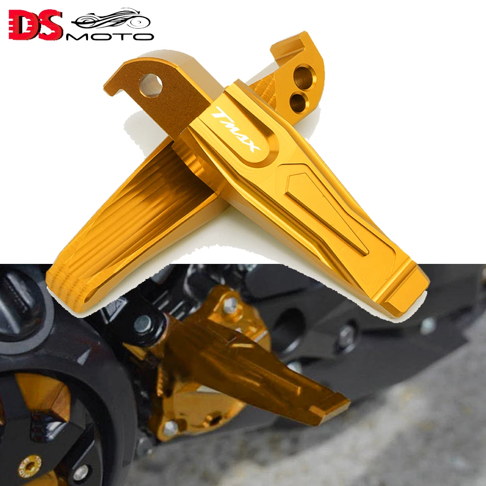 

Motorcycle Passenger Foot Pegs Rear Footrest Pedals For YAMAHA TMAX530 DX SX TMAX500 T-MAX 530 500 560 CNC Aluminum Accessories