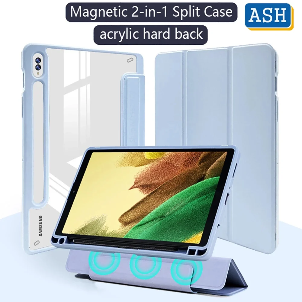 ASH for Samsung Galaxy Tab S8 Plus 12.4" S7 Plus S7 FE Rebound Magnetic Case for Tab S8 S7 S6 Lite A8 10.5 A7 10.4 A7 Lite Cover
ASH for Samsung Galaxy Tab S8 Plus 12.4" S7 Plus S7 FE Rebound Magnetic Case for Tab S8 S7 S6 Lite A8 10.5 A7 10.4 A7 Lite Cover