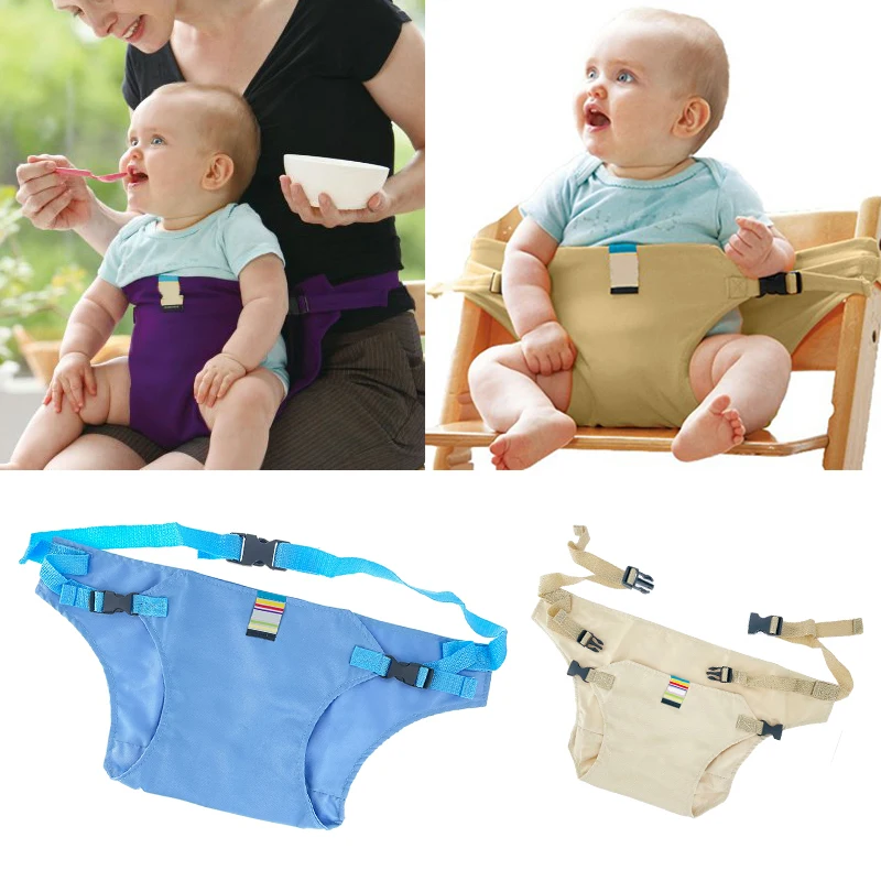 

Baby Dining Chair Safety Belt Portable Seat Lunch Chair Seat Stretch Wrap Feeding Chair Harness baby Booster Seat