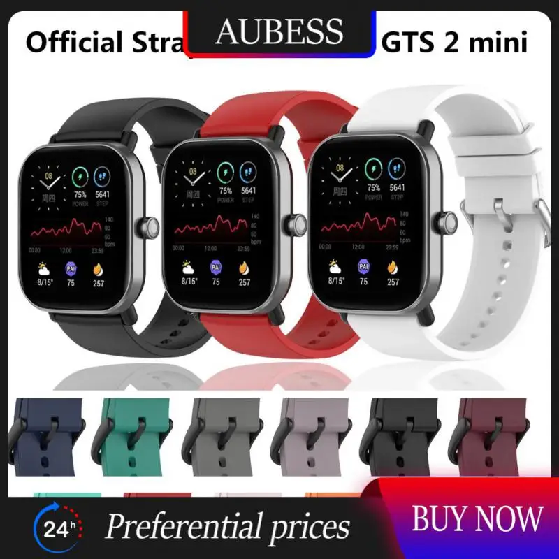 Silicone Watch Band Thickened For Huami Amazfit Gts 2 Mini Watch Strap Sweatproof Waterproof For Xiaomi Amazfit Gts 2 Mini Strap
Silicone Watch Band Thickened For Huami Amazfit Gts 2 Mini Watch Strap Sweatproof Waterproof For Xiaomi Amazfit Gts 2 Mini Strap
