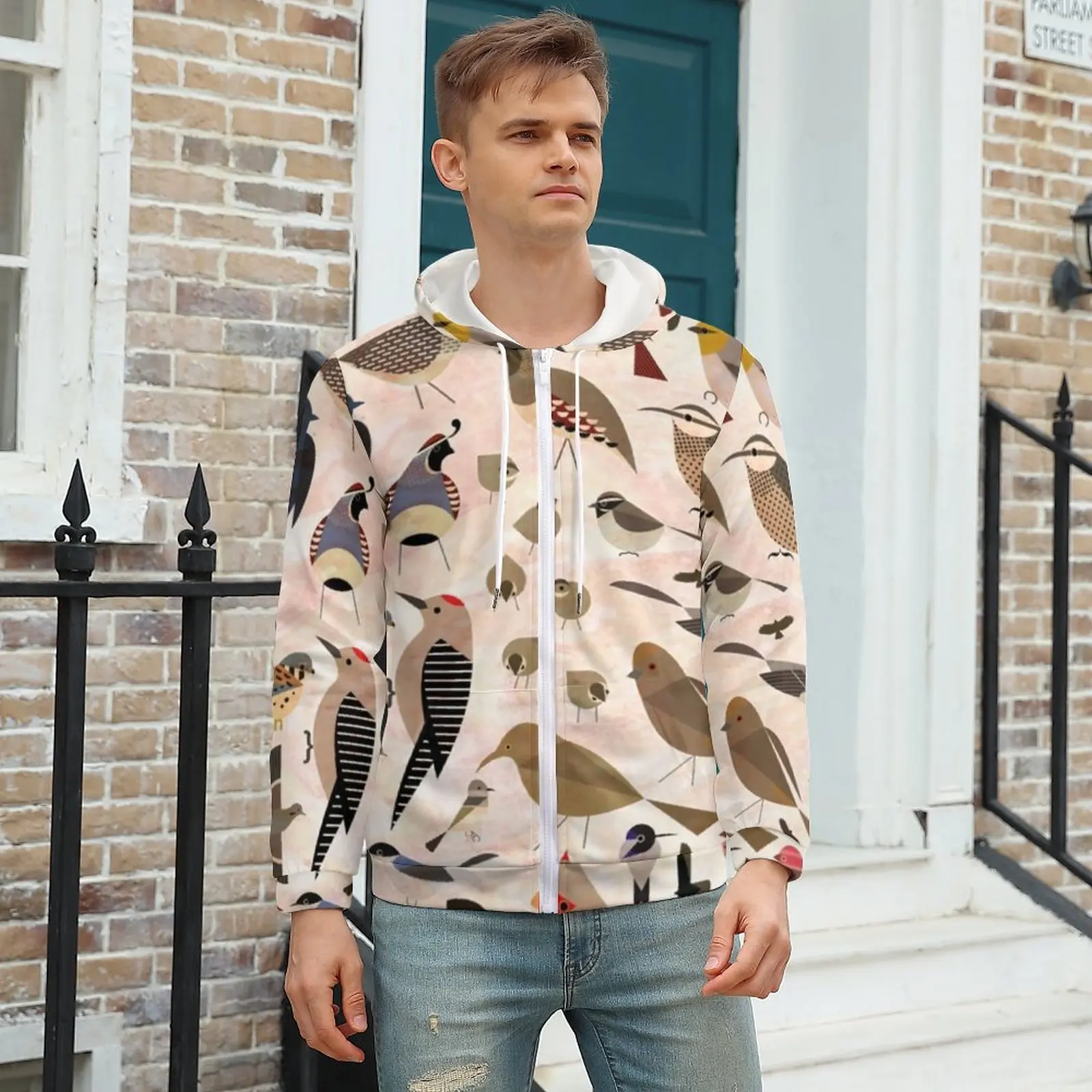 Sonoran Birds Print Hoodie Bird Art Winter Hoodies Popular For Men Zip Up Hoodie For Men Plus Size
Sonoran Birds Print Hoodie Bird Art Winter Hoodies Popular For Men Zip Up Hoodie For Men Plus Size