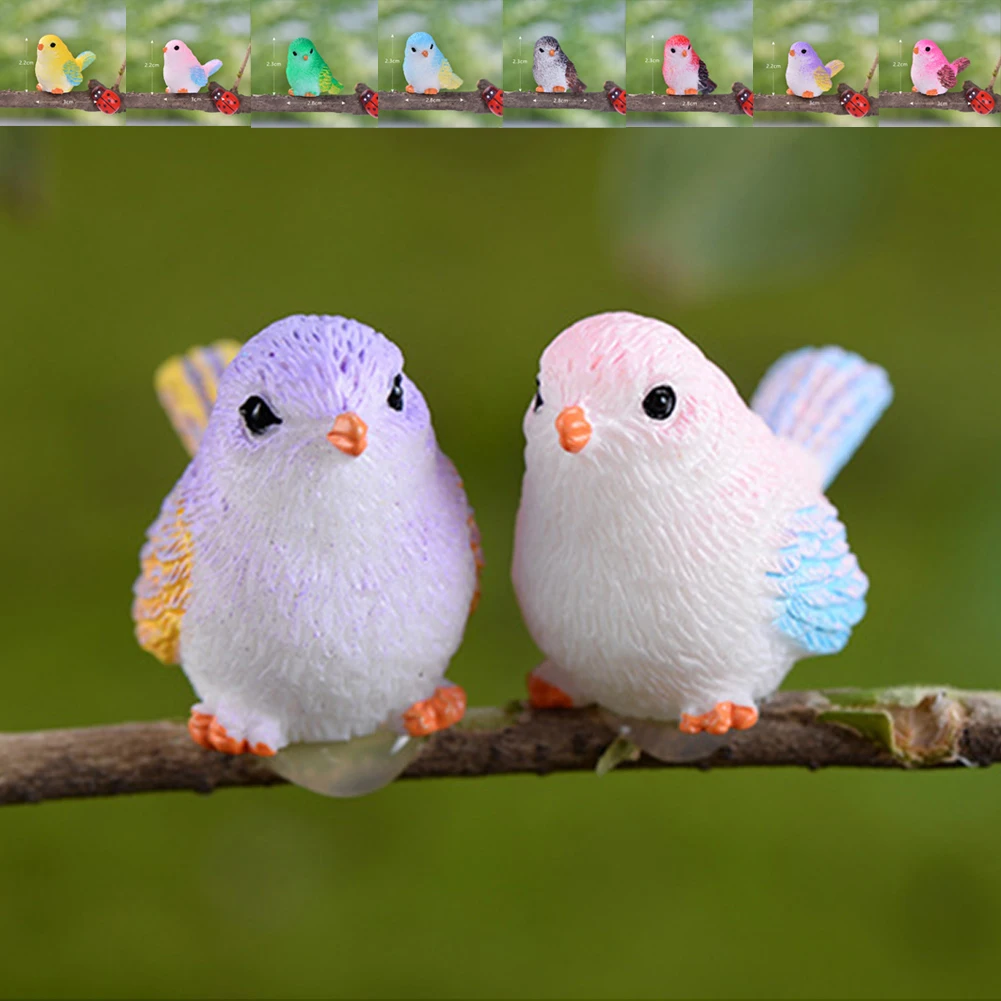 4PCS Creative Simulation Resin Ornament Birds Miniature Landscape Garden Ornaments Fairy Animal Model Lawn Figurine Decor
4PCS Creative Simulation Resin Ornament Birds Miniature Landscape Garden Ornaments Fairy Animal Model Lawn Figurine Decor