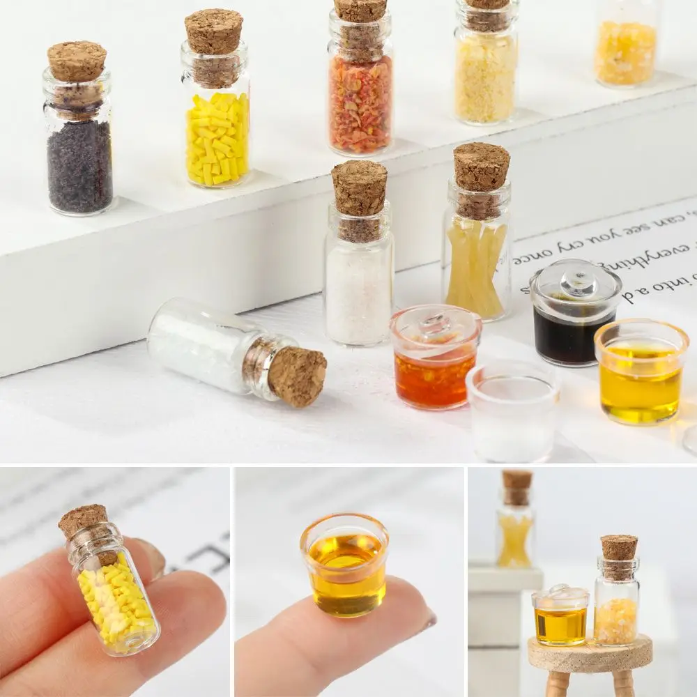 Модель сцены, имитация стеклянной флаконы, кукольный домик, кухонная игрушка, мини-банка для приправ, аксессуары для кукол, миниатюрная буты...
Модель сцены, имитация стеклянной флаконы, кукольный домик, кухонная игрушка, мини-банка для приправ, аксессуары для кукол, миниатюрная буты...