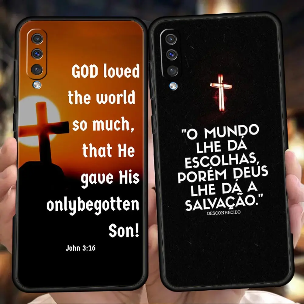 God Jesus Pray Phone Case for Samsung Galaxy A12 A22 A02 A03 A03S A50 A70 A40 A10 A20 A30 Luxury Silicone Soft Cover Shell Coque
God Jesus Pray Phone Case for Samsung Galaxy A12 A22 A02 A03 A03S A50 A70 A40 A10 A20 A30 Luxury Silicone Soft Cover Shell Coque
