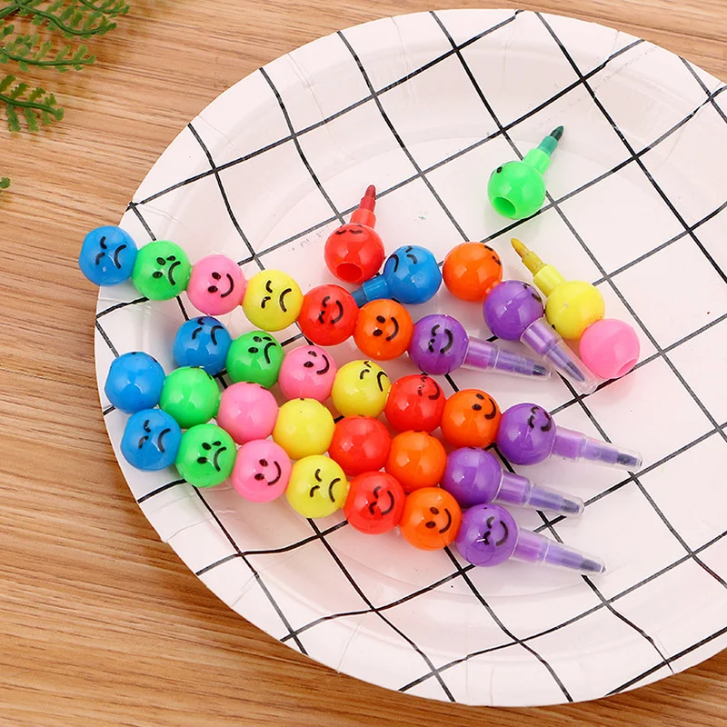 1/5PCS Cartoon Smiley Face Colour Pencils Birthday Party Favor Kids Gifts Giveaway Toy Creative Present Child
1/5PCS Cartoon Smiley Face Colour Pencils Birthday Party Favor Kids Gifts Giveaway Toy Creative Present Child
