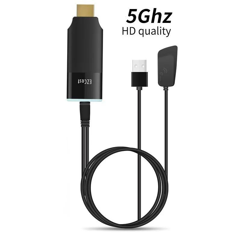 EZCAST 5G Video Converter Wireless WiFi Screen Mirror Airplay DLNA Display Dongle Adapter for IPhone 12 IOS Android Phone To TV
EZCAST 5G Video Converter Wireless WiFi Screen Mirror Airplay DLNA Display Dongle Adapter for IPhone 12 IOS Android Phone To TV