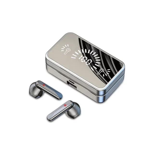 Беспроводные наушники A30S с поддержкой Bluetooth, Hi-Fi стерео звук, водонепроницаемые спортивные наушники с зарядным футляром, с микрофоном, 5.1
Беспроводные наушники A30S с поддержкой Bluetooth, Hi-Fi стерео звук, водонепроницаемые спортивные наушники с зарядным футляром, с микрофоном, 5.1