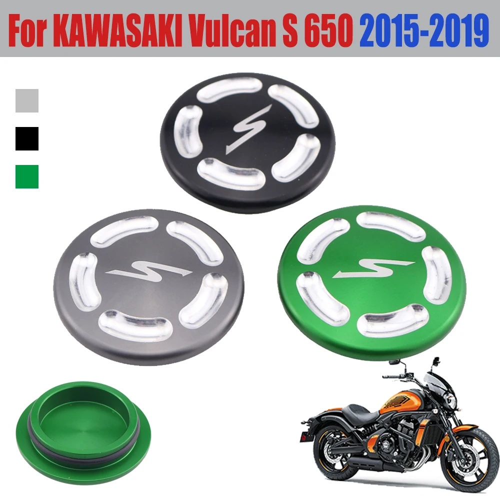 

For Kawasaki Vulcan S 650 S650 VN650 EN VN 650 EN650 2015 -2019 Motorcycle Accessories Frame Hole Cover Frame Sliders Cap Plug