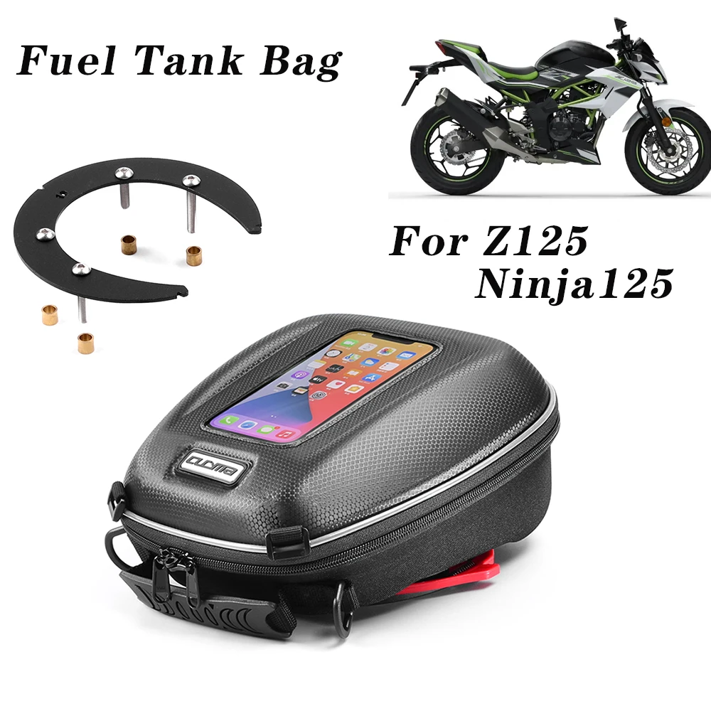 Сумка для топливного бака мотоцикла, фланец Tanklock для Kawasaki Z125 Ninja125 Z / Ninja 125 2019-2021, сумки для навигации и гонок
Сумка для топливного бака мотоцикла, фланец Tanklock для Kawasaki Z125 Ninja125 Z / Ninja 125 2019-2021, сумки для навигации и гонок