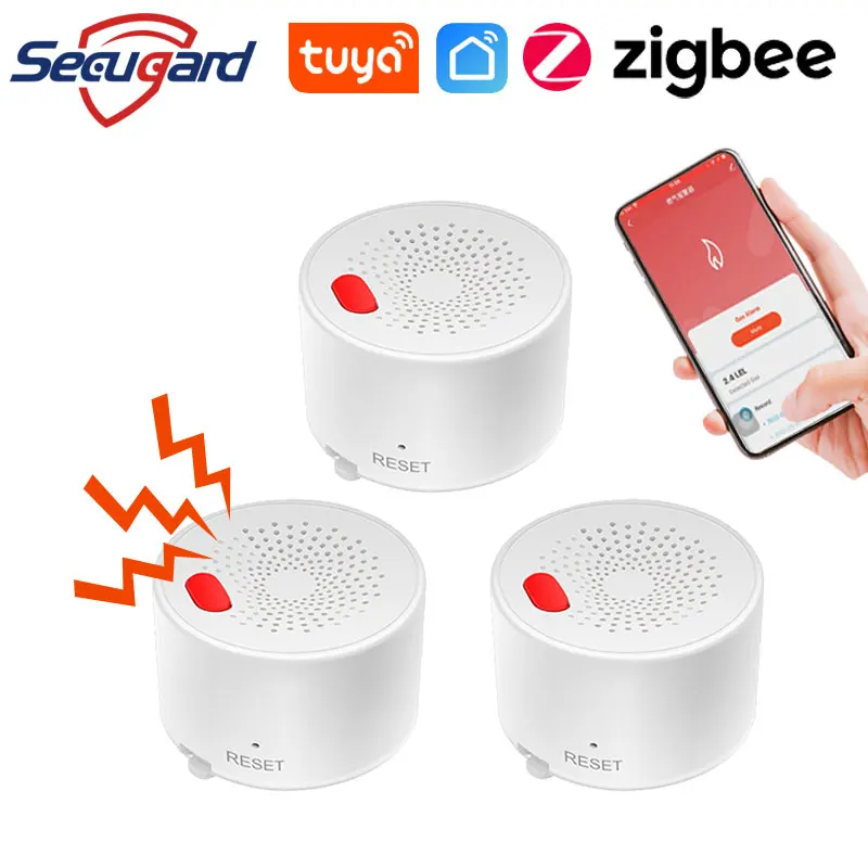 Датчик утечки газа Tuya ZigBee, детектор утечки природного газа 70 дБ со звуковой сигнализацией, работает с приложением
Датчик утечки газа Tuya ZigBee, детектор утечки природного газа 70 дБ со звуковой сигнализацией, работает с приложением