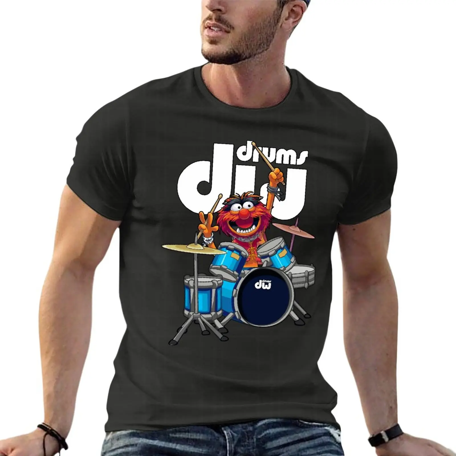 The Muppet Show Animal Playing Dw Drums Funny Oversized T Shirts Personalized Men Clothing 100% Cotton Streetwear Tops Tee
The Muppet Show Animal Playing Dw Drums Funny Oversized T Shirts Personalized Men Clothing 100% Cotton Streetwear Tops Tee