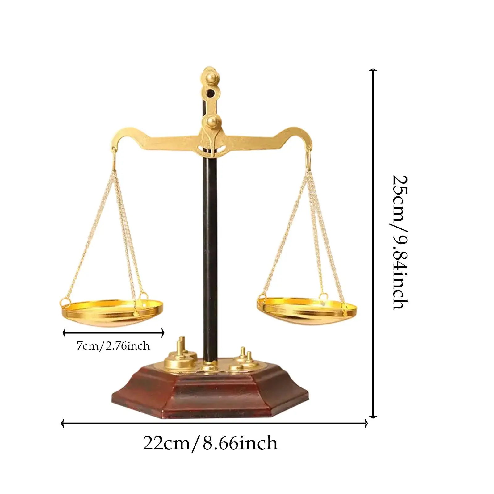 Декоративные весы из железа
Декоративные весы из железа