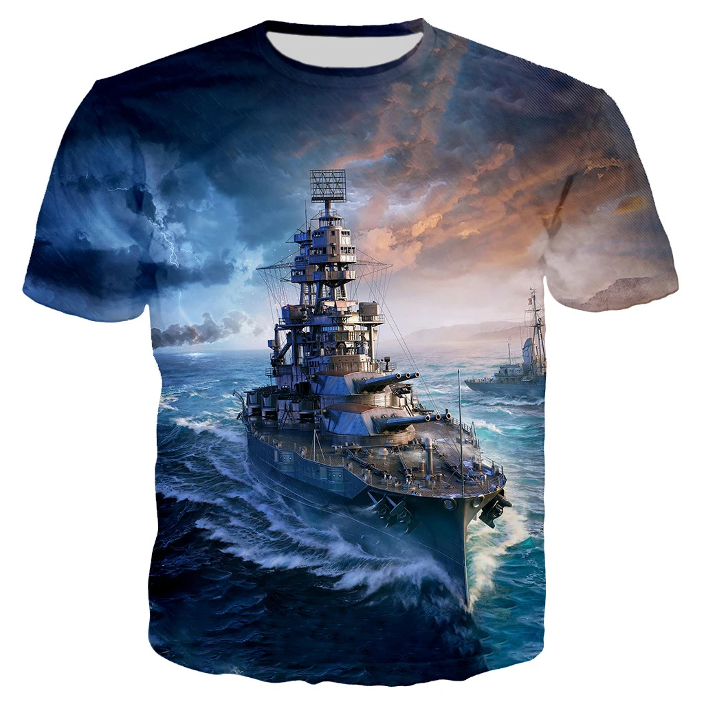 2023 Warship 3D Printed T-shirt Men Summer Boys Fashion Casual Short Sleeve Unisex Harajuku Streetwear Oversized Cool Tops Tees
2023 Warship 3D Printed T-shirt Men Summer Boys Fashion Casual Short Sleeve Unisex Harajuku Streetwear Oversized Cool Tops Tees