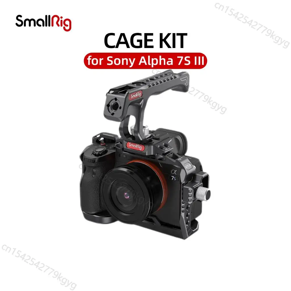 SmallRig Professional Camera Cage Kit Bracket for Sony a7 iii Alpha 7S III A7s3 Camera Feature NATO Rail Cold Shoe Mount 3181
SmallRig Professional Camera Cage Kit Bracket for Sony a7 iii Alpha 7S III A7s3 Camera Feature NATO Rail Cold Shoe Mount 3181