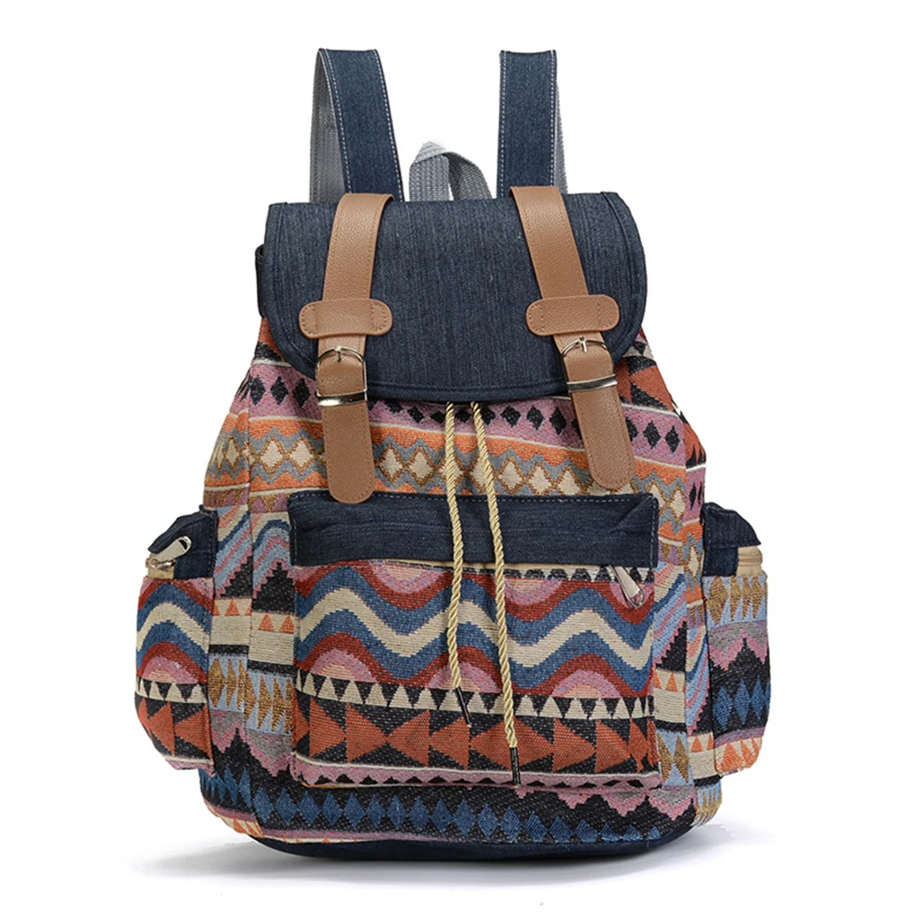 

Canvas Backpack Organizer Large Capacity Daypack Schoolbag Causal Shopping Students Rucksack Shoulder Bag Supplies