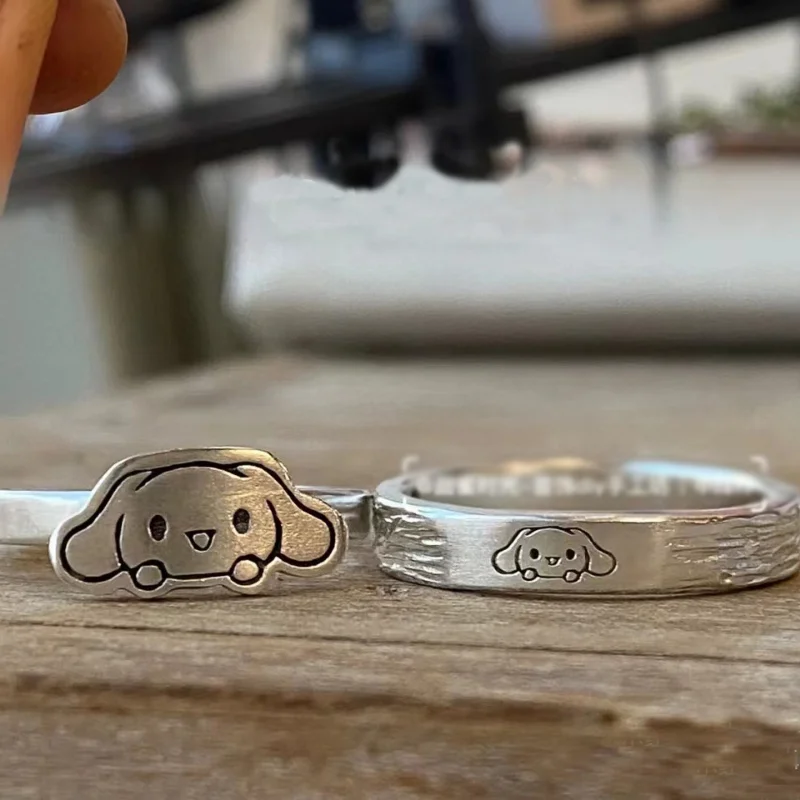 Sanrio Anime Ring Kawaii Hello Kitty Cunnamoroll Melody Kuromi Ring Adjustable Resin Cartoon Accessories Sister Couple Ring
Sanrio Anime Ring Kawaii Hello Kitty Cunnamoroll Melody Kuromi Ring Adjustable Resin Cartoon Accessories Sister Couple Ring