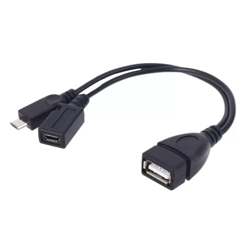 Universal Micro USB to USB 2.0 OTG Adapter Cable with Micro USB Power for Amazon Fire TV Mobile Phone Tablet PC Smartphone
Universal Micro USB to USB 2.0 OTG Adapter Cable with Micro USB Power for Amazon Fire TV Mobile Phone Tablet PC Smartphone