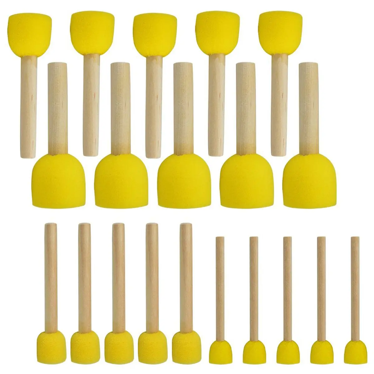 20 PCS Round Sponges Brush Set Kids Painting Tools - Sponge Painting Set DIY Painting Tools in 4 Sizes for Kids 
20 PCS Round Sponges Brush Set Kids Painting Tools - Sponge Painting Set DIY Painting Tools in 4 Sizes for Kids