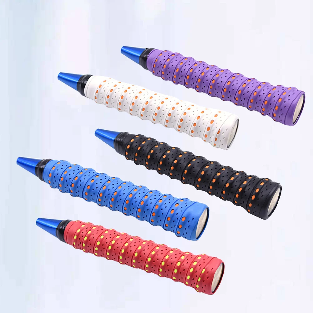 5 Rolls Racket Grip Winding Tapes Sweat Absorbing Bands Fishing Rod Handle Tapes Anti-slip Handle Grip Winding Belts
5 Rolls Racket Grip Winding Tapes Sweat Absorbing Bands Fishing Rod Handle Tapes Anti-slip Handle Grip Winding Belts
