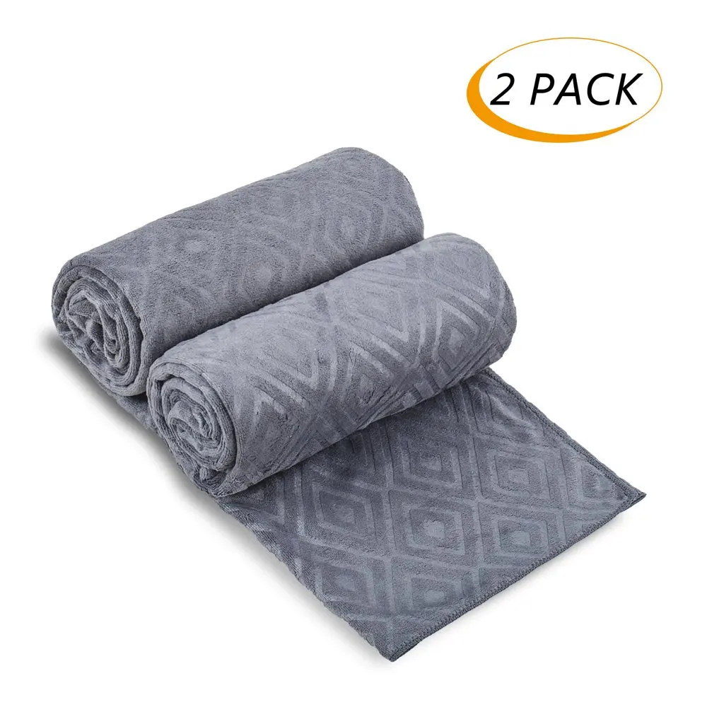 

Bath Towels 2 Pack 30" x 60",Soft Microfiber Absorbent & Fast Drying Beach Towels