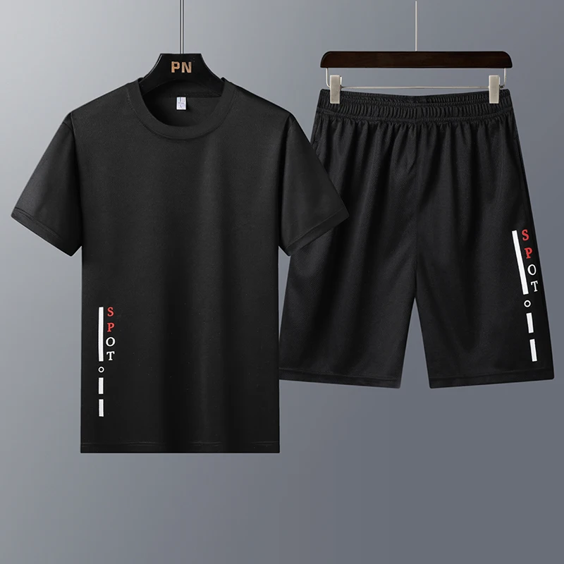 Men's Sportswear Clothing Summer Men's Suit Sports Suit Short-sleeved T-shirt Shorts Tracksuit Men Sweat Pants Ropa De Hombre
Men's Sportswear Clothing Summer Men's Suit Sports Suit Short-sleeved T-shirt Shorts Tracksuit Men Sweat Pants Ropa De Hombre