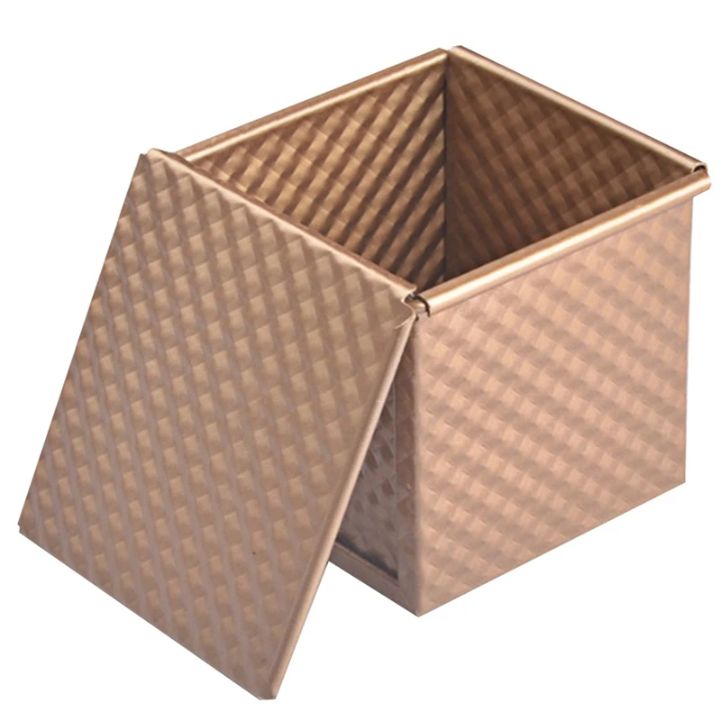 Loaf Tin For Baking,Carbon Steel Non-Stick Toast Box, Bread Toast Mold With Cover,For Toast/Sandwich/Cake Mould
Loaf Tin For Baking,Carbon Steel Non-Stick Toast Box, Bread Toast Mold With Cover,For Toast/Sandwich/Cake Mould