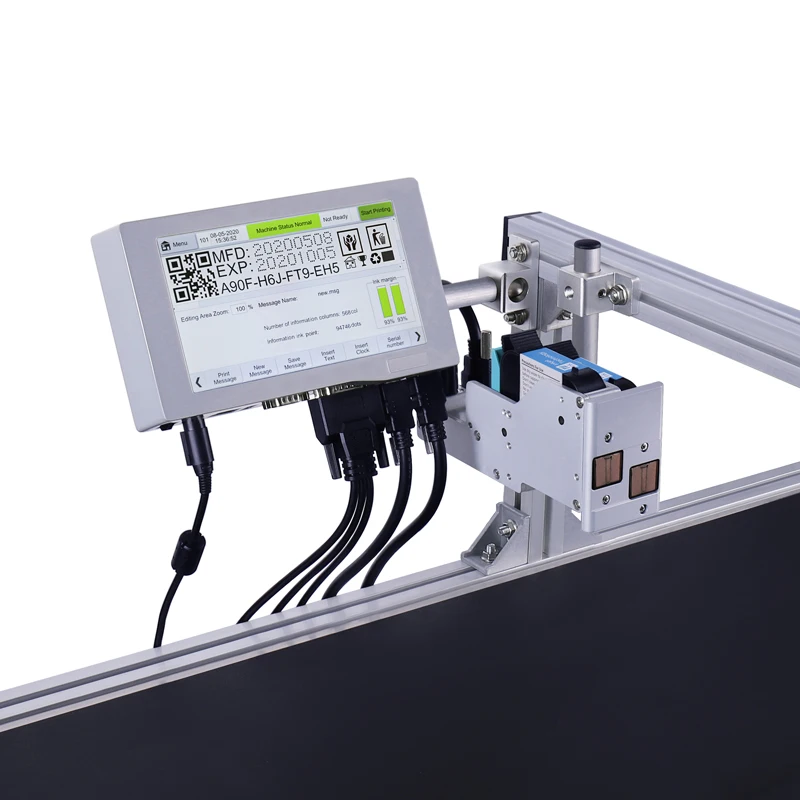 T220 50.8mm-12.7mm Online Thermal Inkjet Printer QR Code Batch Date Logo Expiry Date Production Line Industrial Inkjet Printer
T220 50.8mm-12.7mm Online Thermal Inkjet Printer QR Code Batch Date Logo Expiry Date Production Line Industrial Inkjet Printer