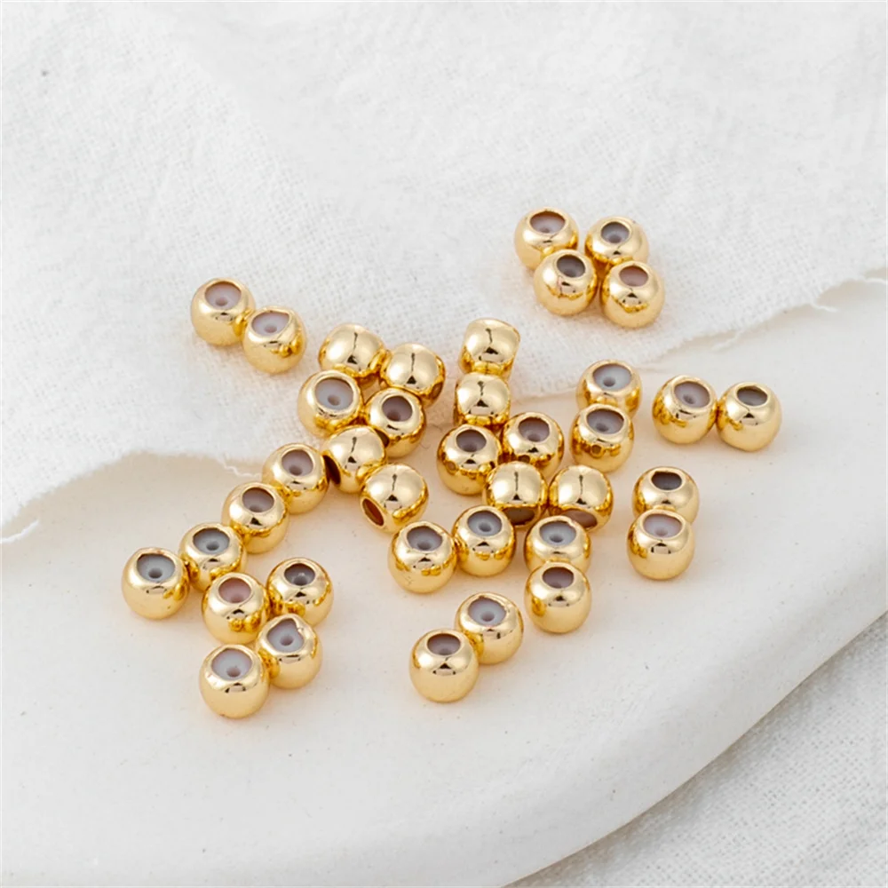 14K Gold Plated Ring Silicone Adjustment Wheel Bead Positioning Chain Adjustment Bead Closure Ring DIY Jewelry Accessories
14K Gold Plated Ring Silicone Adjustment Wheel Bead Positioning Chain Adjustment Bead Closure Ring DIY Jewelry Accessories