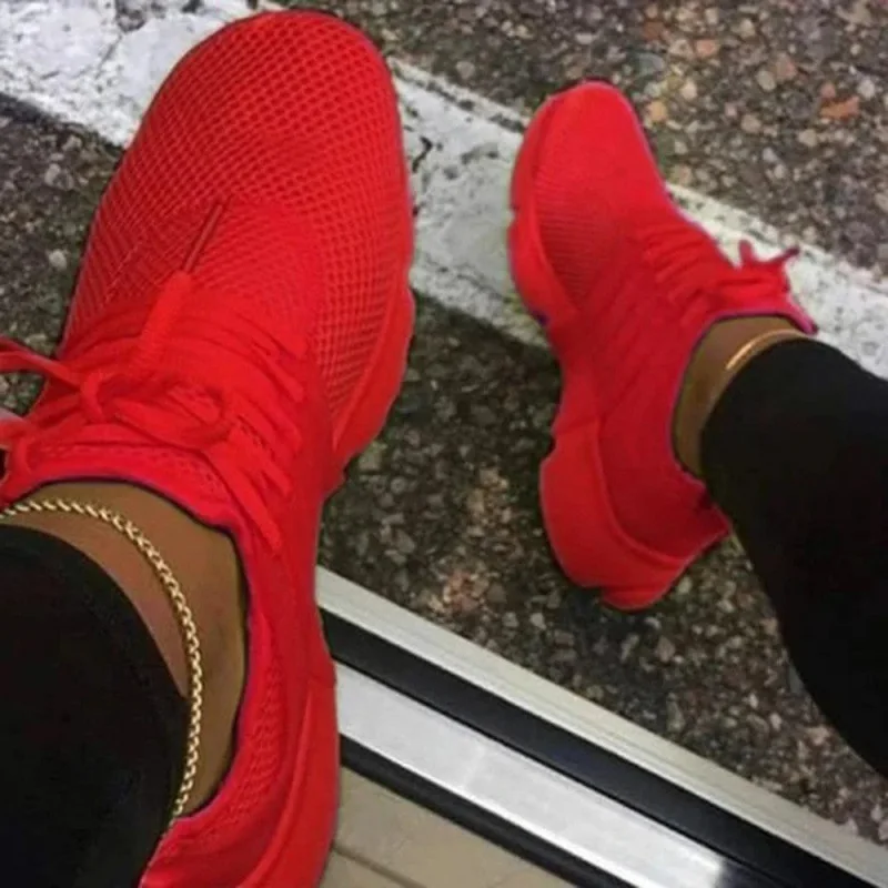 2022 New Breathable Sneakers Women Spring Knitted Fabric Ladies Lace Up Casual Shoes 36-43 Running Walking Sport Flats
2022 New Breathable Sneakers Women Spring Knitted Fabric Ladies Lace Up Casual Shoes 36-43 Running Walking Sport Flats