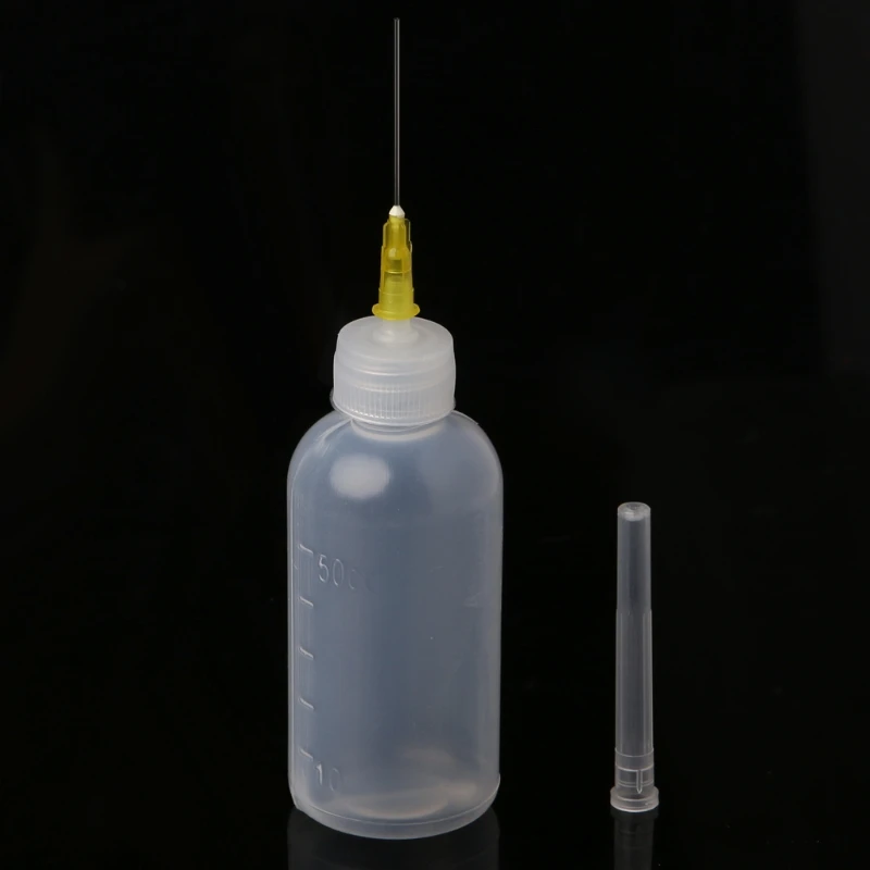50ml Dispenser Bottle for Rosin Solder Soldering Liquid Flux with 1 Needle
50ml Dispenser Bottle for Rosin Solder Soldering Liquid Flux with 1 Needle