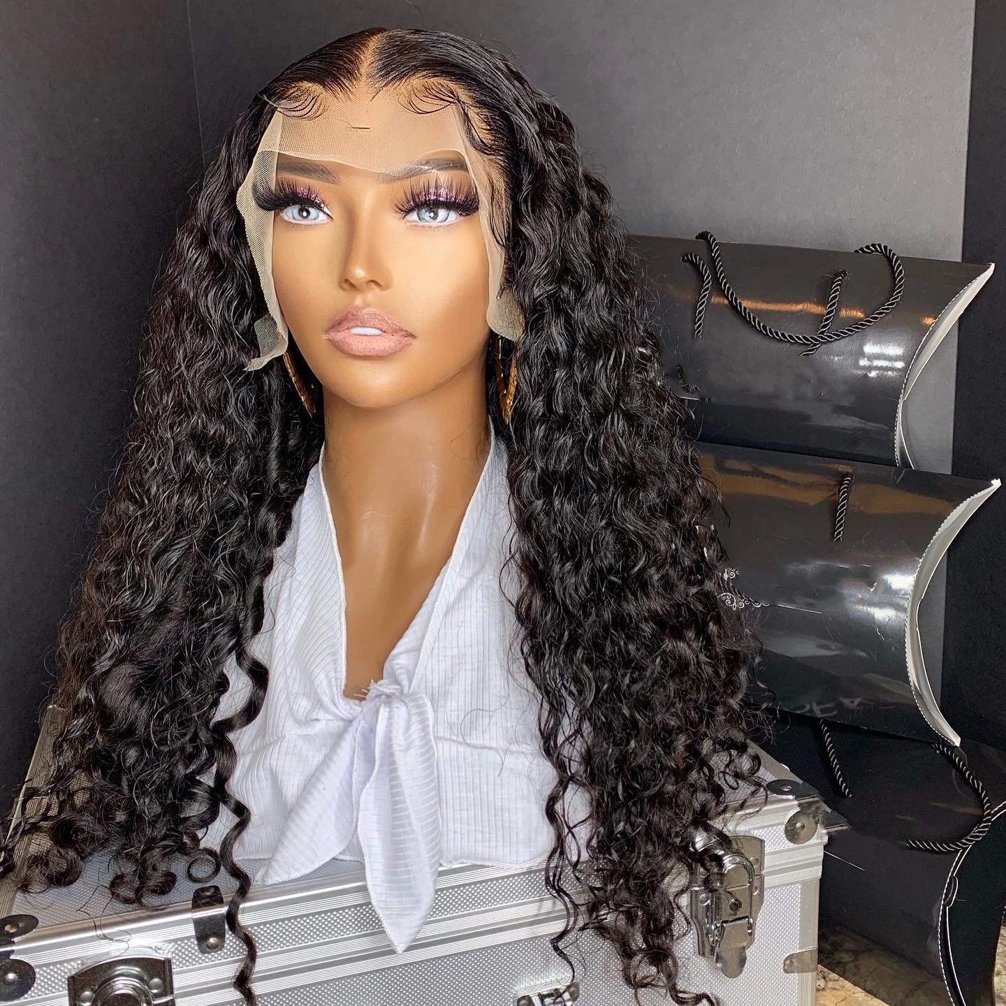 HD Lace Frontal Wig Water Wave 360 Lace Front Human Hair Wig Deep Curly Glueless 13x6 13x4 Frontal Remy Brazilian 4x4 Closure
HD Lace Frontal Wig Water Wave 360 Lace Front Human Hair Wig Deep Curly Glueless 13x6 13x4 Frontal Remy Brazilian 4x4 Closure