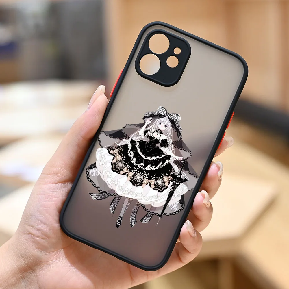 2D Anime Girl Lolita Cartoon Cute Girl Transparent Phone Case For iPhone 12 11 13 Pro Max Mini XR XS MAX 6s Plus Girl Phone Case
2D Anime Girl Lolita Cartoon Cute Girl Transparent Phone Case For iPhone 12 11 13 Pro Max Mini XR XS MAX 6s Plus Girl Phone Case