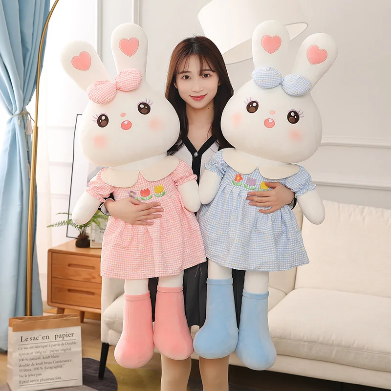 Cute Stuffed Rabbit Plush Soft Toys Bunny Kids Pillow Doll Creative Gifts for Children Baby Accompany Sleep Toy 50/70/90/110cm
Cute Stuffed Rabbit Plush Soft Toys Bunny Kids Pillow Doll Creative Gifts for Children Baby Accompany Sleep Toy 50/70/90/110cm