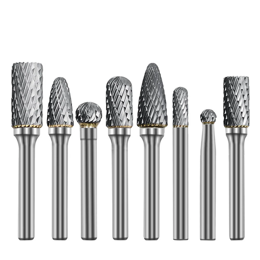Efficient Metal Grinding Tool with 8pcs Double Cut Rotary Files 14in Shank Diameter High Production Efficiency
Efficient Metal Grinding Tool with 8pcs Double Cut Rotary Files 14in Shank Diameter High Production Efficiency