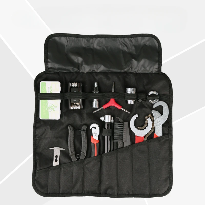 Bike Repair Combination Package Bicycle Inflator Tool Kit Maintenance Wrench Mountain Tool Bag Screwdriver Hammer Multi Tools
Bike Repair Combination Package Bicycle Inflator Tool Kit Maintenance Wrench Mountain Tool Bag Screwdriver Hammer Multi Tools