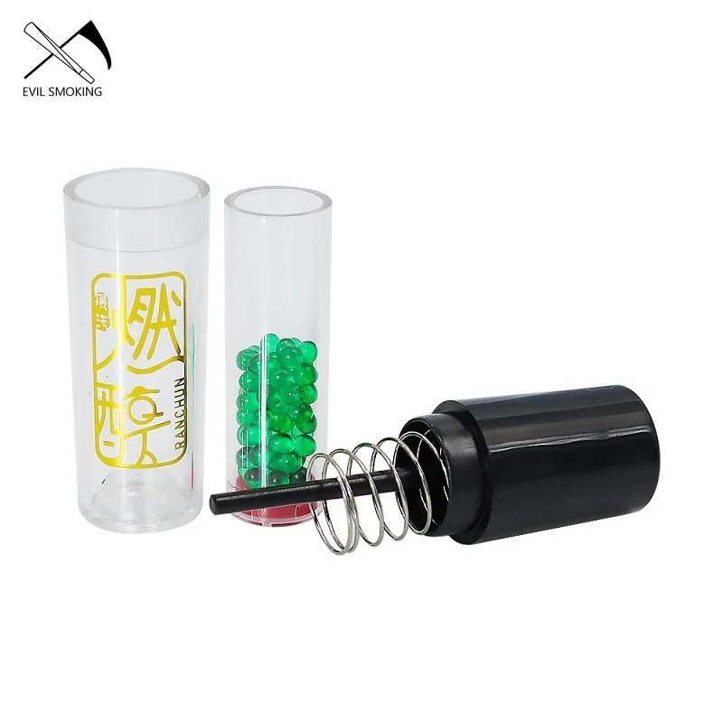 EVIL SMOKING Select high-quality manual push-pull plastic burst filler. Multi-flavored cigarette bead box. Smoking accessories
EVIL SMOKING Select high-quality manual push-pull plastic burst filler. Multi-flavored cigarette bead box. Smoking accessories