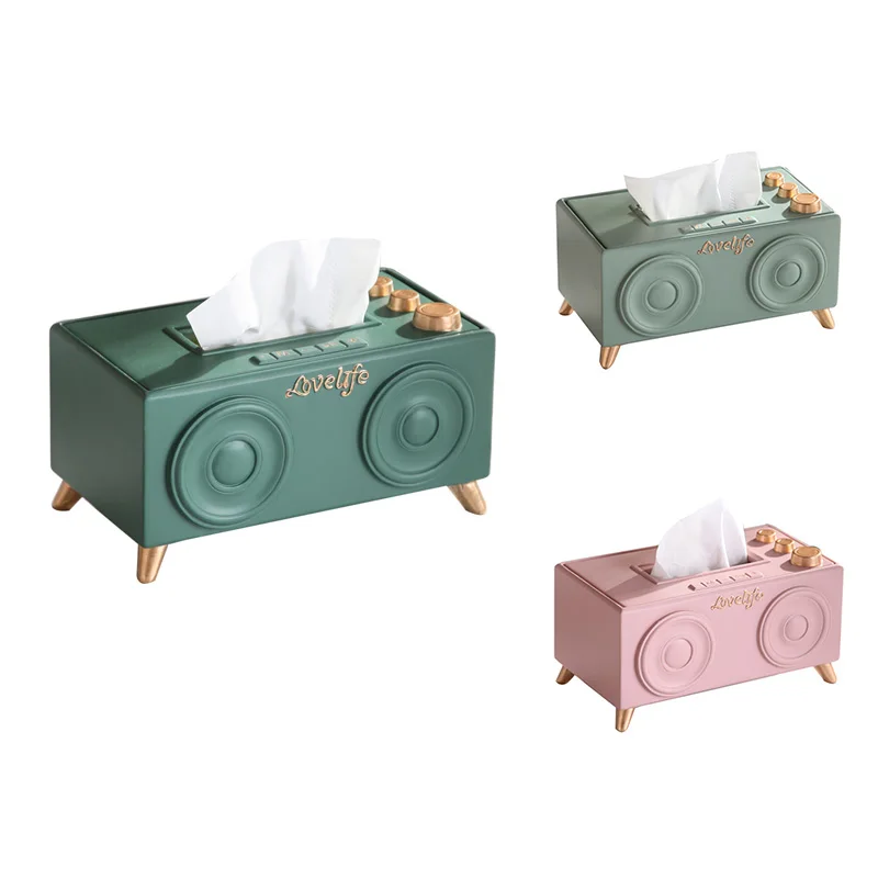 Resin Radio Table Napkin Paper Holder Tissue Boxes Storage Holder for Paper Towels Desk Organizer Home Decor
Resin Radio Table Napkin Paper Holder Tissue Boxes Storage Holder for Paper Towels Desk Organizer Home Decor