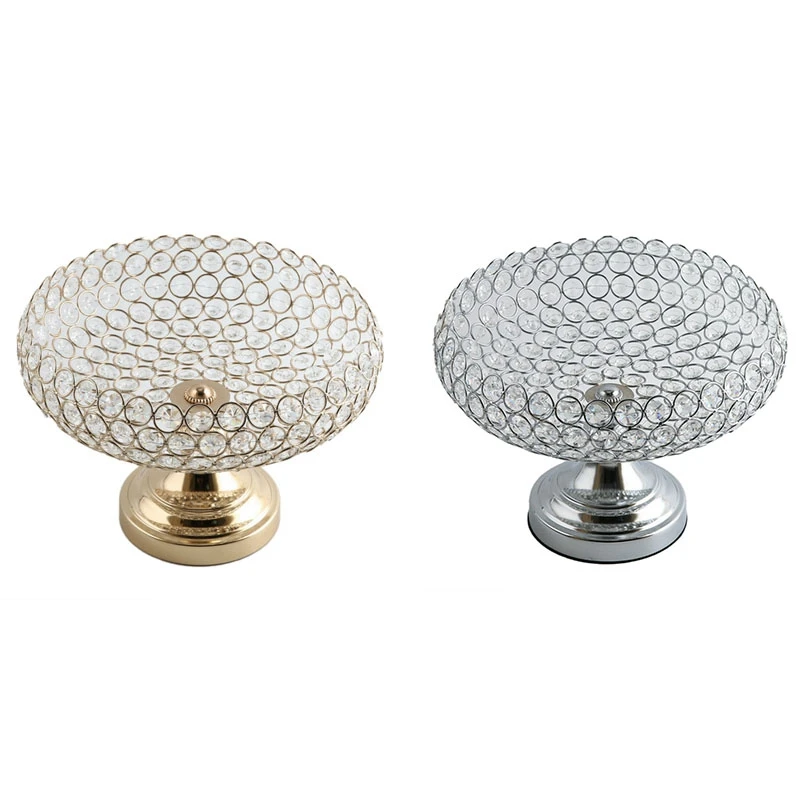 Nordic Crystal Storage Tray Fruit Tray For Living Room Fruit Decoration Dessert Display Plate Wedding Cake Stand
Nordic Crystal Storage Tray Fruit Tray For Living Room Fruit Decoration Dessert Display Plate Wedding Cake Stand