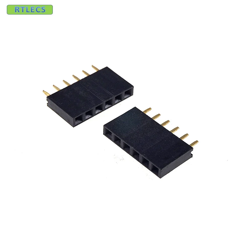 Шестиконтактный штырьковый Коннектор 1000 шт., 1x6 P, 2,54 Pin, Женский Однорядный прямой изолятор с золотым покрытием, высота 8,50 мм, Rohs
Шестиконтактный штырьковый Коннектор 1000 шт., 1x6 P, 2,54 Pin, Женский Однорядный прямой изолятор с золотым покрытием, высота 8,50 мм, Rohs