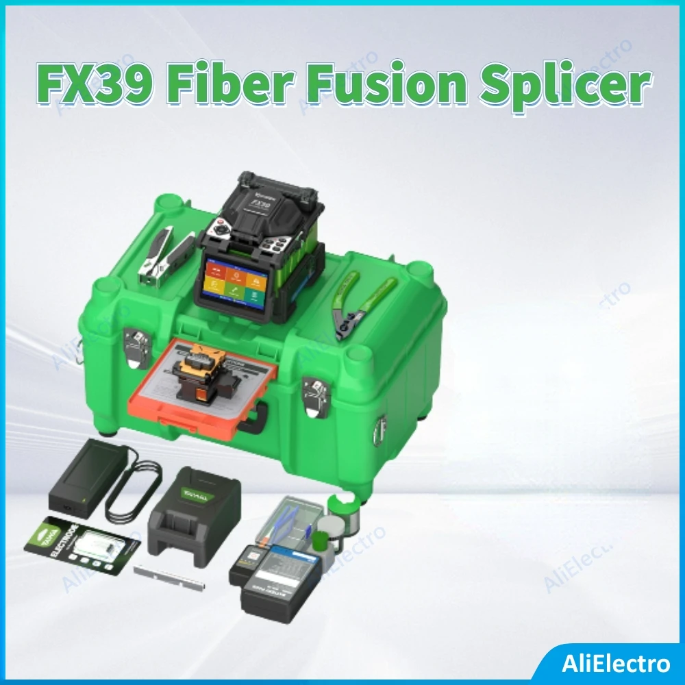 KomShine FX39 Fiber Fusion Splicer 6 Motors Trunk 6s Splicing Empalmadora De Fibra óptica Soudeuse.7800mAh Battery Capacity FTTH
KomShine FX39 Fiber Fusion Splicer 6 Motors Trunk 6s Splicing Empalmadora De Fibra óptica Soudeuse.7800mAh Battery Capacity FTTH