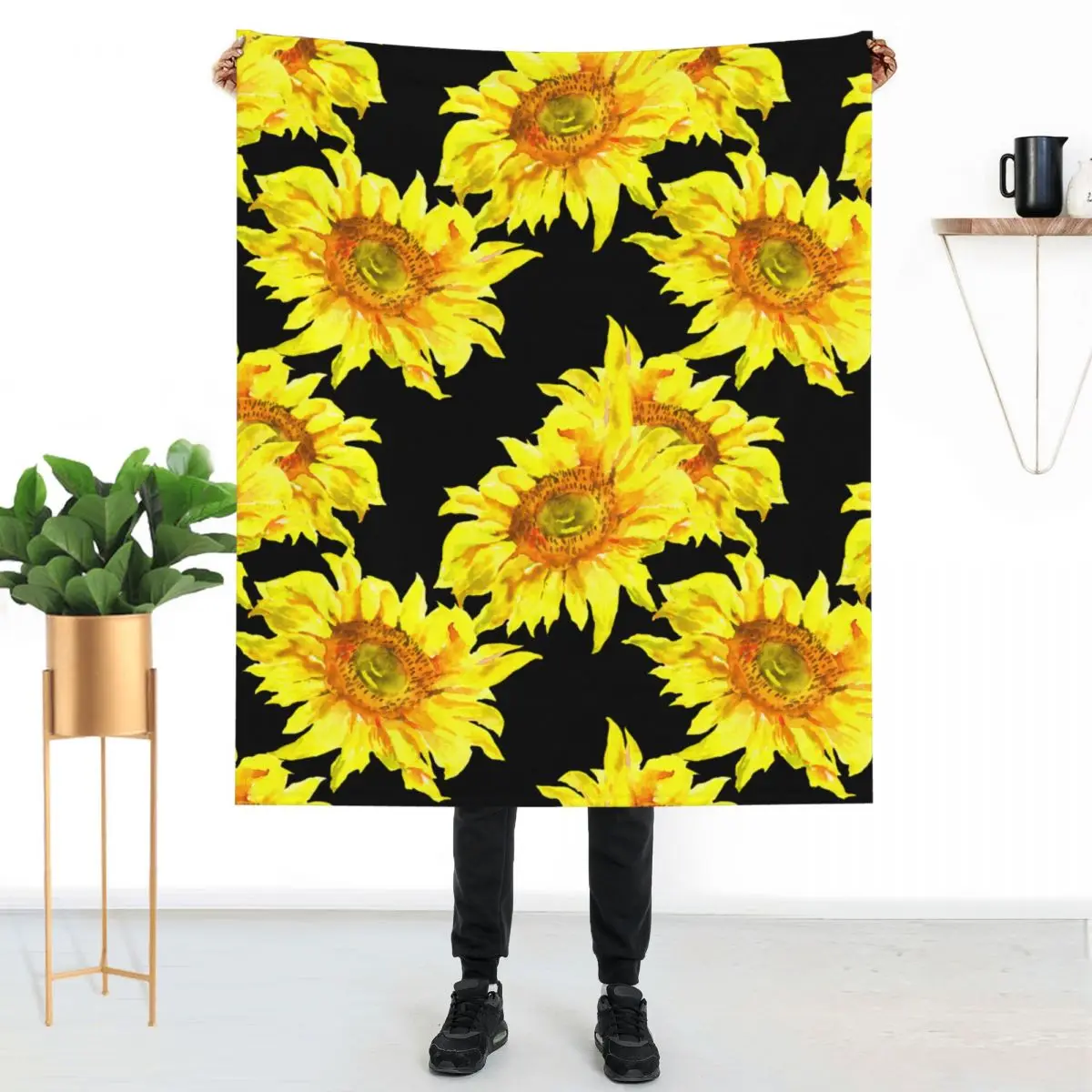 Abstract Sunflower Blanket Yellow Flowers Print Bedroom Warm Winter Throw Blanket Luxury Furry Blankets
Abstract Sunflower Blanket Yellow Flowers Print Bedroom Warm Winter Throw Blanket Luxury Furry Blankets
