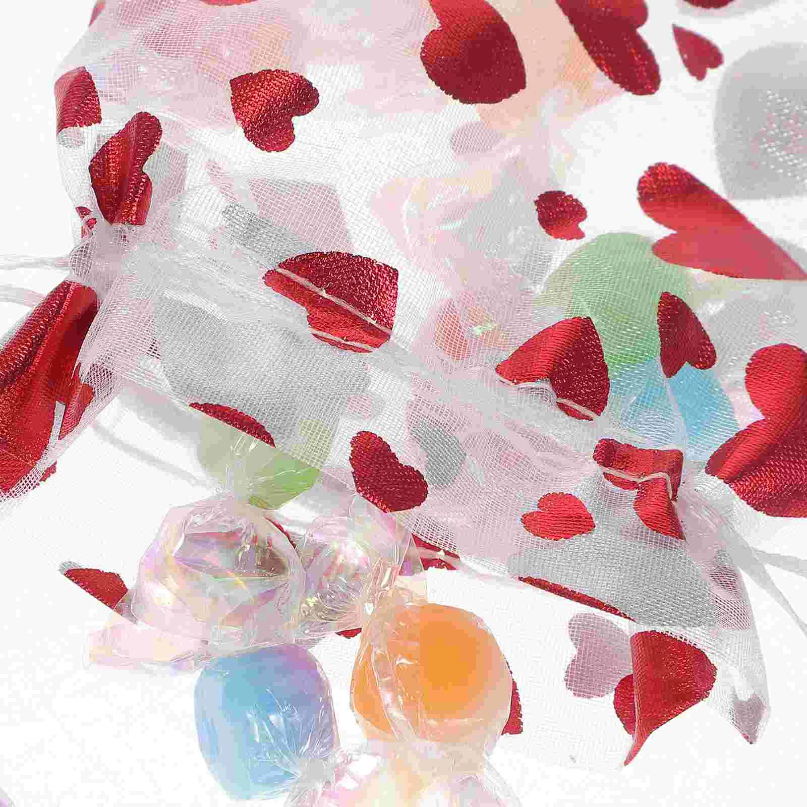 25 Pcs Wedding Favor Bags Colored Guests Drawstring Organza Pouches Clear Small Heart Candy Goodie Heart-shaped
25 Pcs Wedding Favor Bags Colored Guests Drawstring Organza Pouches Clear Small Heart Candy Goodie Heart-shaped