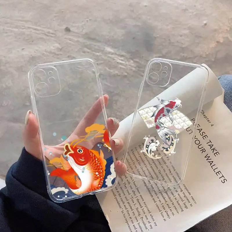 Chinese Koi Fishes Phone Case for iPhone 11 12 13 mini pro XS MAX 8 7 6 6S Plus X 5S SE 2020 XR cover
Chinese Koi Fishes Phone Case for iPhone 11 12 13 mini pro XS MAX 8 7 6 6S Plus X 5S SE 2020 XR cover