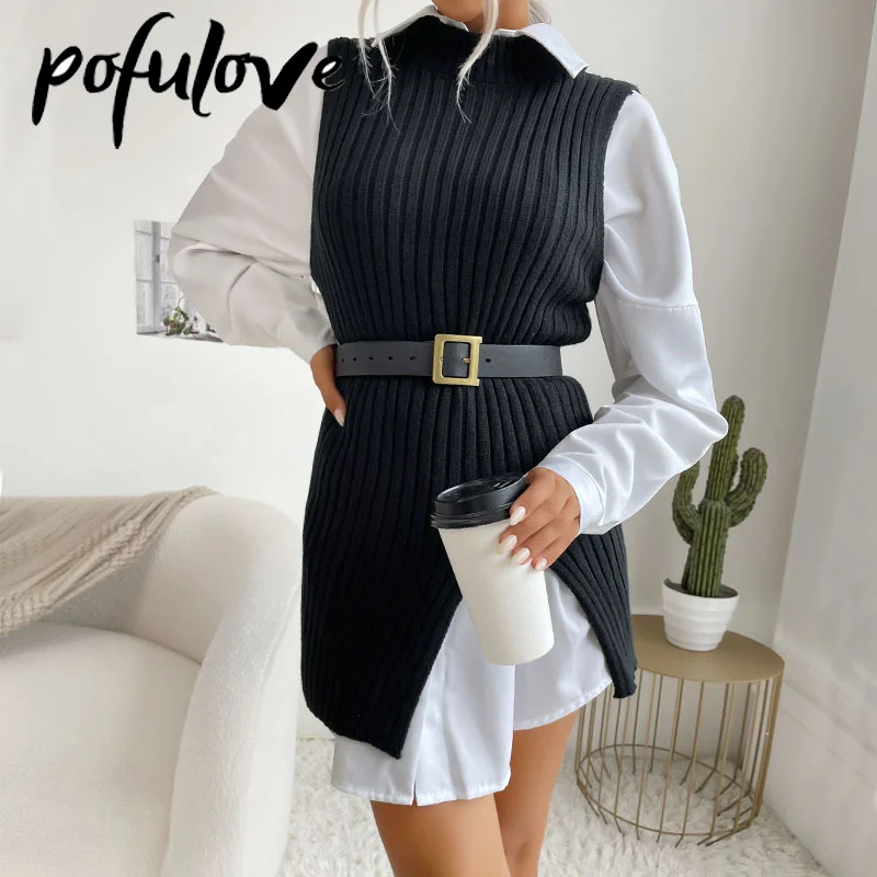 Свитер, жилет, повседневный вязаный жилет без рукавов, кашемировый свитер для женщин, вязаный шикарный Универсальный осенне-зимний топ, Пря...
Свитер, жилет, повседневный вязаный жилет без рукавов, кашемировый свитер для женщин, вязаный шикарный Универсальный осенне-зимний топ, Пря...