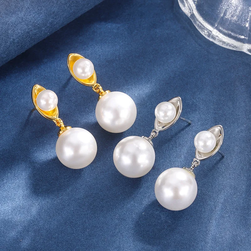 JitDoo Newly Elegant Pearl Dangle Earrings for Women Luxury Fashion Lady's Ear Accessory Wedding Engagement Party Jewelry
JitDoo Newly Elegant Pearl Dangle Earrings for Women Luxury Fashion Lady's Ear Accessory Wedding Engagement Party Jewelry
