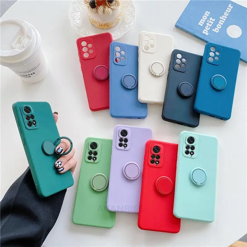 Original Liquid Square Fold Holder Ring Case On For Xiaomi Redmi note 11 note11 pro 5g 4g 11s global Soft Silicone Back Cover
Original Liquid Square Fold Holder Ring Case On For Xiaomi Redmi note 11 note11 pro 5g 4g 11s global Soft Silicone Back Cover