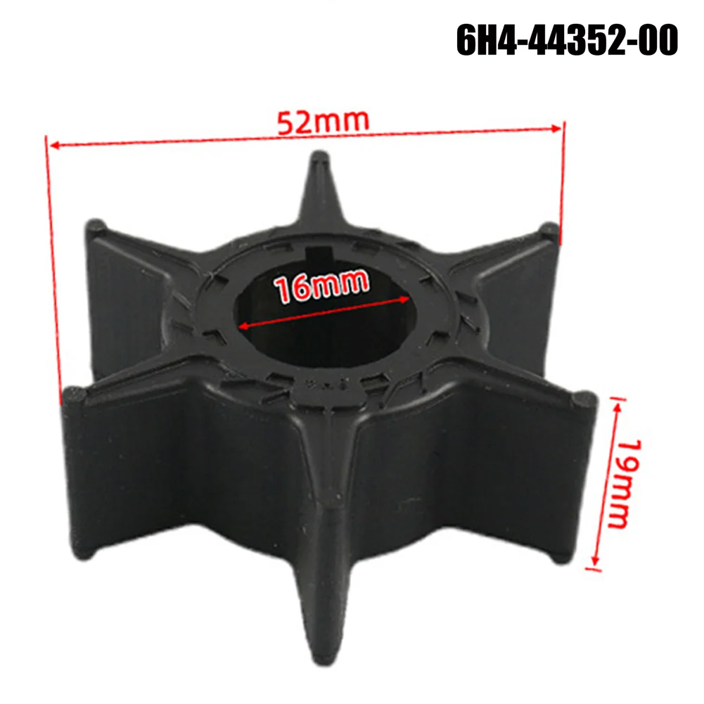 Water Pump Impeller Impeller 16.10 Mm/ 0.63 Inch 20 G 55.48 Mm/ 2.18 Inch 6 Blades Black Rubber 6H4-44352-01-00
Water Pump Impeller Impeller 16.10 Mm/ 0.63 Inch 20 G 55.48 Mm/ 2.18 Inch 6 Blades Black Rubber 6H4-44352-01-00