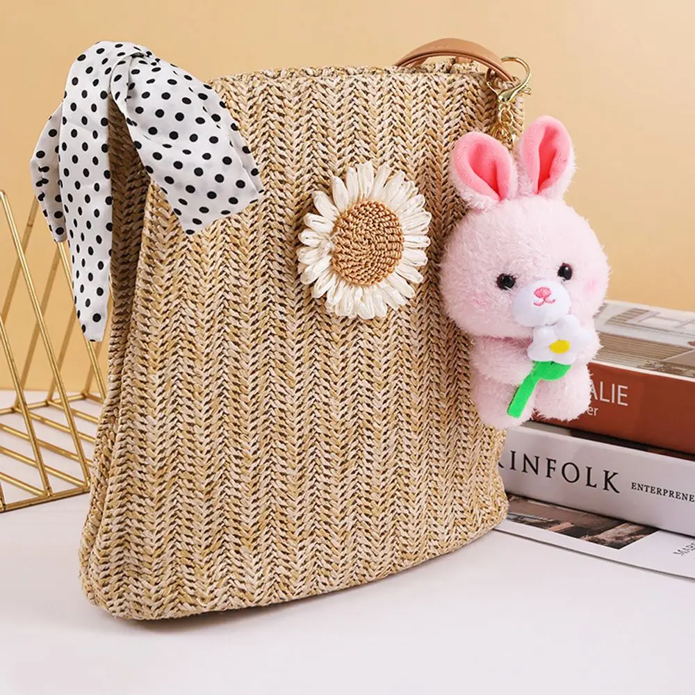 

Детский милый плюшевый медведь цветок кролик сумка кулон корейские брелоки Мультяшные брелоки мягкие игрушки