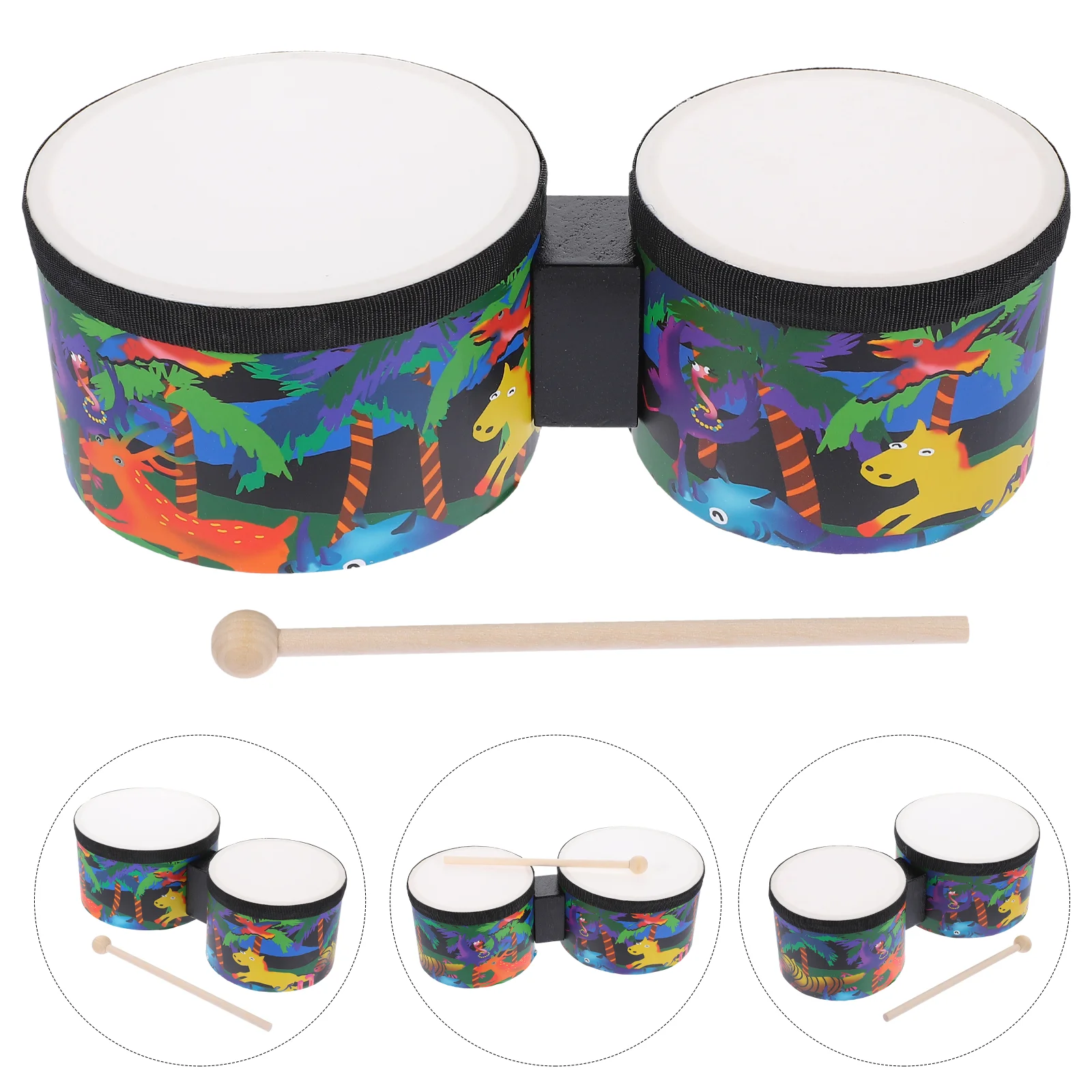 

Барабан для начинающих перкуссионные инструменты для взрослых ритмичные палочки деревянные детские музыкальные